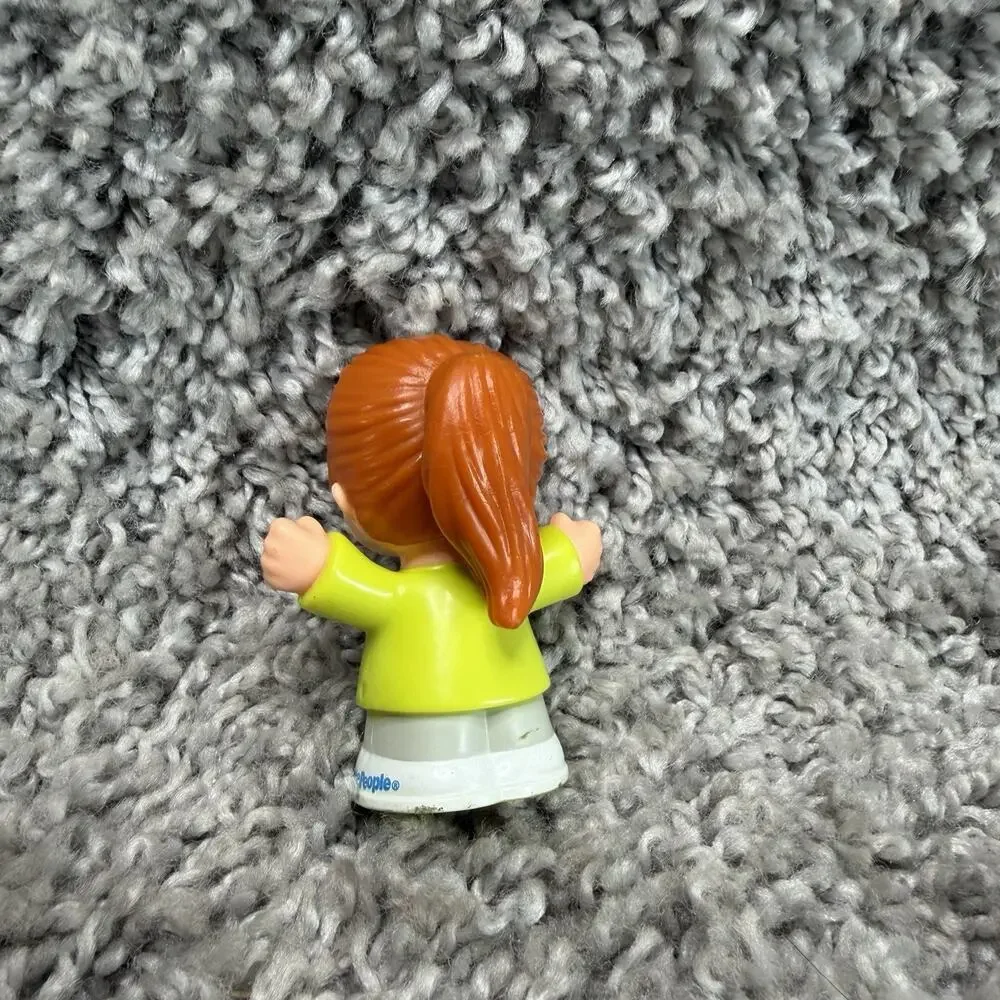 Fisher Price Little People Bus Driver Emily from Sit With Me School Bus Red Head